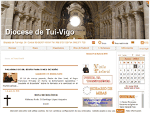 Tablet Screenshot of diocesetuivigo.org